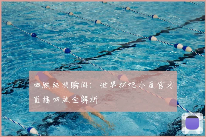 回顾经典瞬间：世界杯吧小度官方直播回放全解析